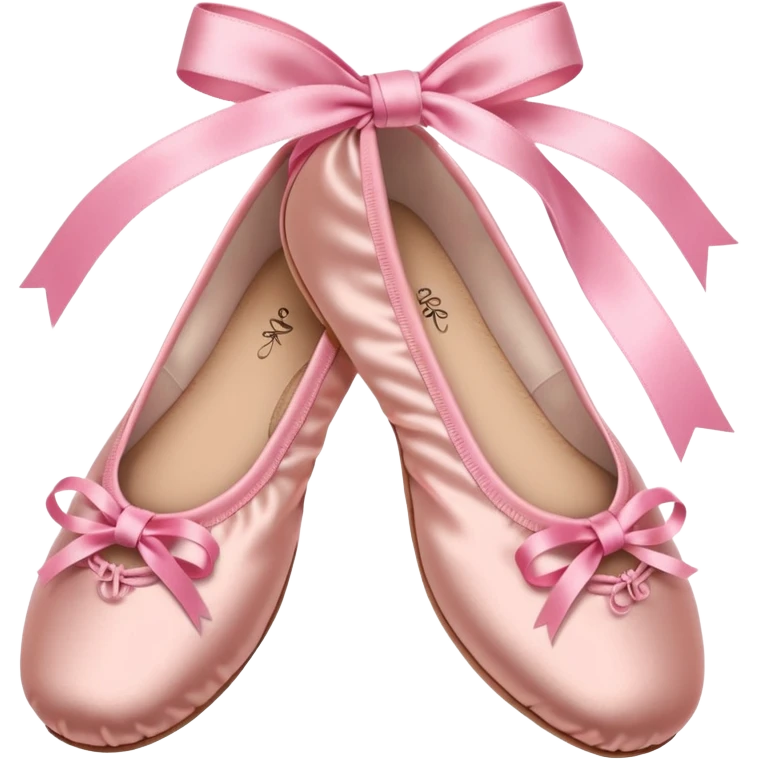 Ballet shoes: pink
 emoji