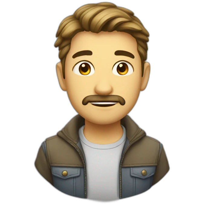 Пьяная собака  emoji