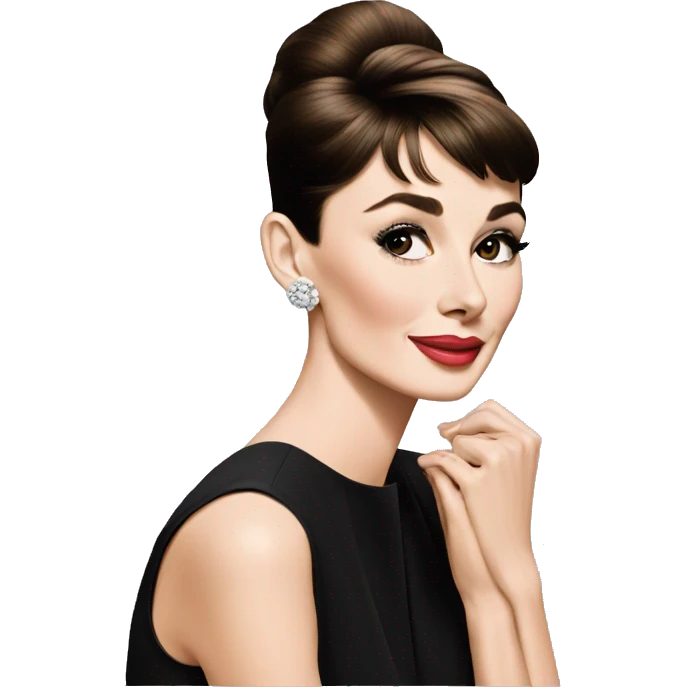 Audrey Hepburn emoji