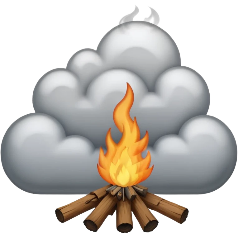 Campfire Smoke emoji