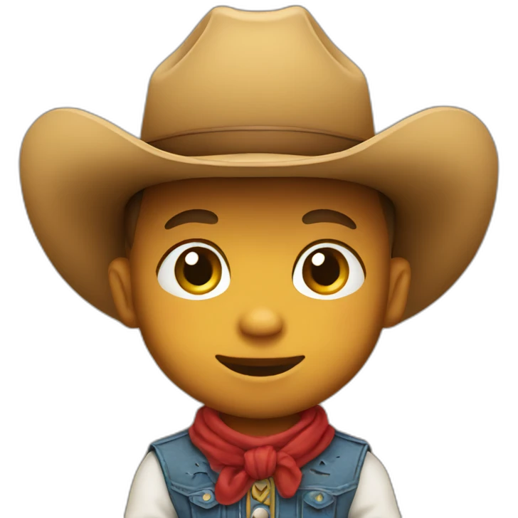 baby cowboy emoji