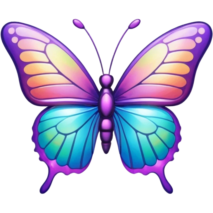 butterfly hair clip emoji