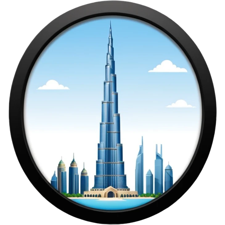 Burj khalifa emoji