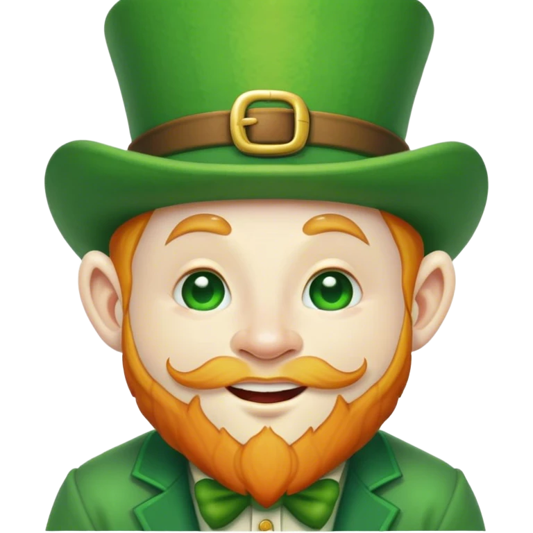 Celebratory Leprechaun emoji