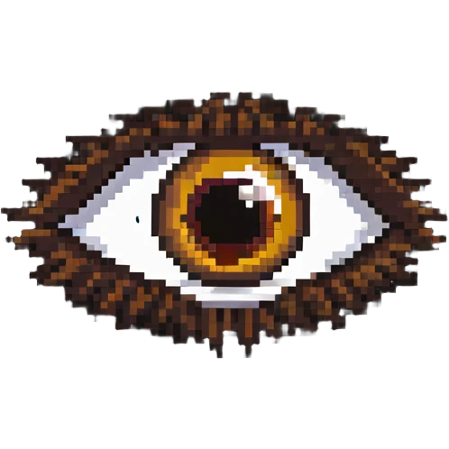 brown eye emoji