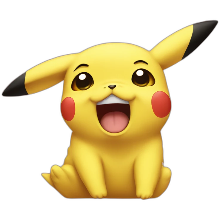 crying pikachu emoji