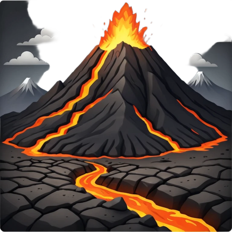 Volcanic Land emoji