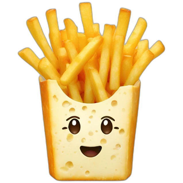 cheese fries emoji