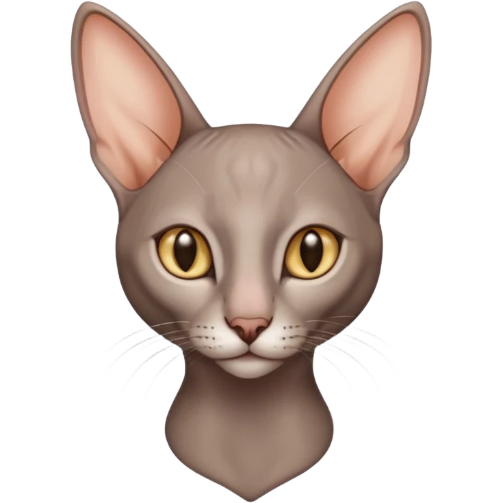 Oriental short hair cat emoji