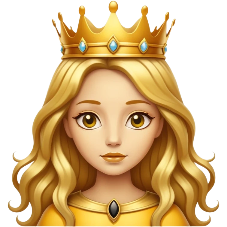 queen bee with human features emoji
