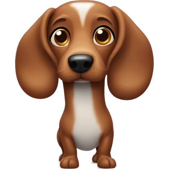 sausage dog emoji