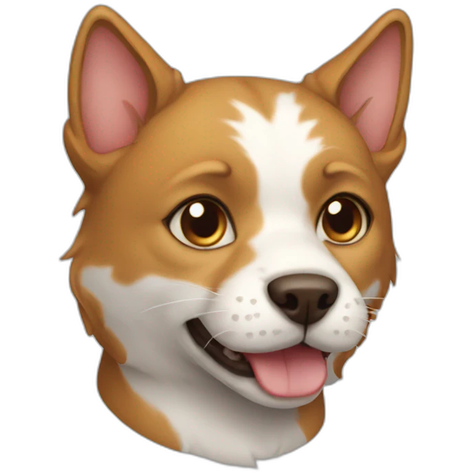 Cat dog emoji
