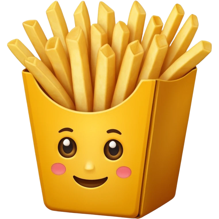 french fries emoji