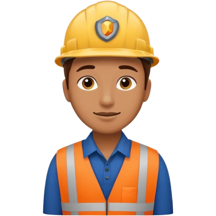 A landscaping company employee asking another person emoji