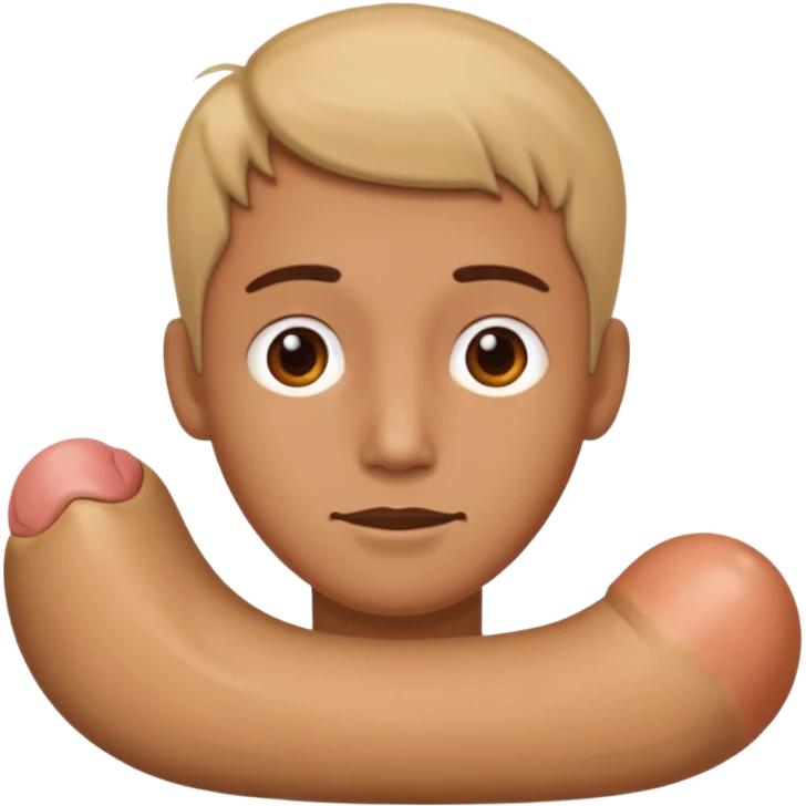 Uncut Mexican penis emoji