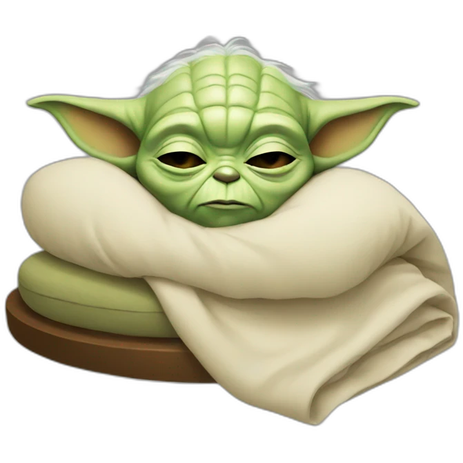 Yoda sleep emoji