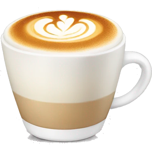 flat white emoji