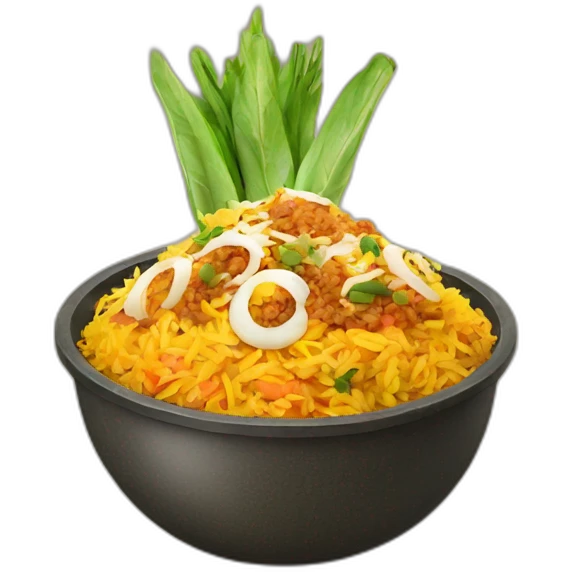 Vegetable Biryani emoji