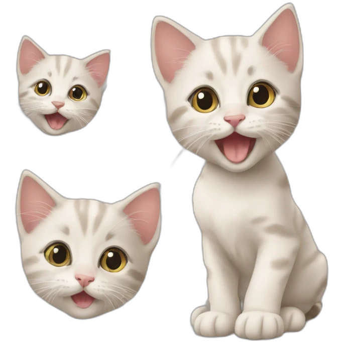 Kittens emoji