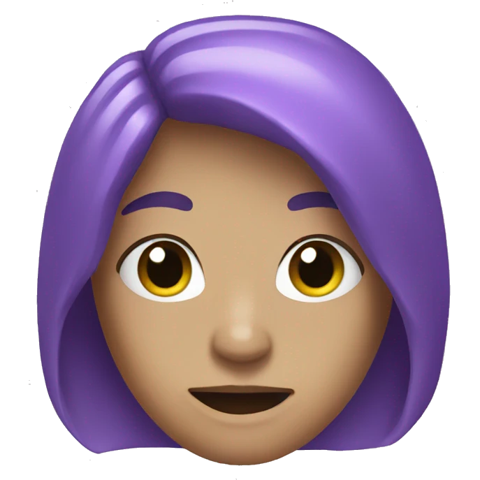 Purple emoji