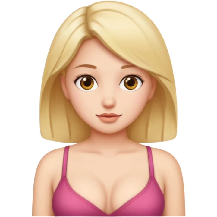девушка показывает сиськи emoji