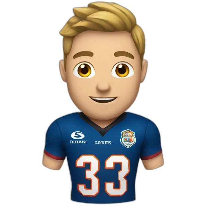 Rugbyman emoji