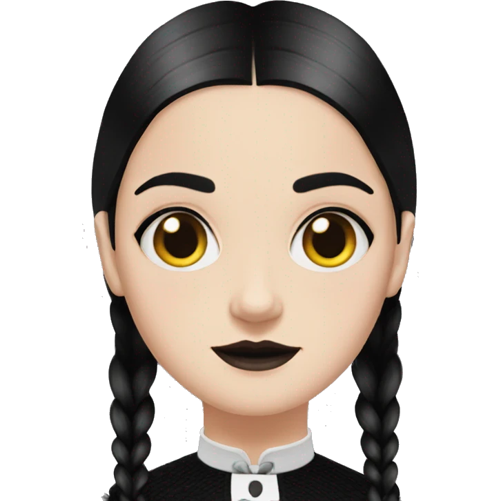 wednesday addams emoji