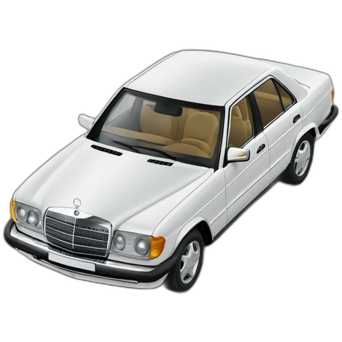 Mercedes car emoji