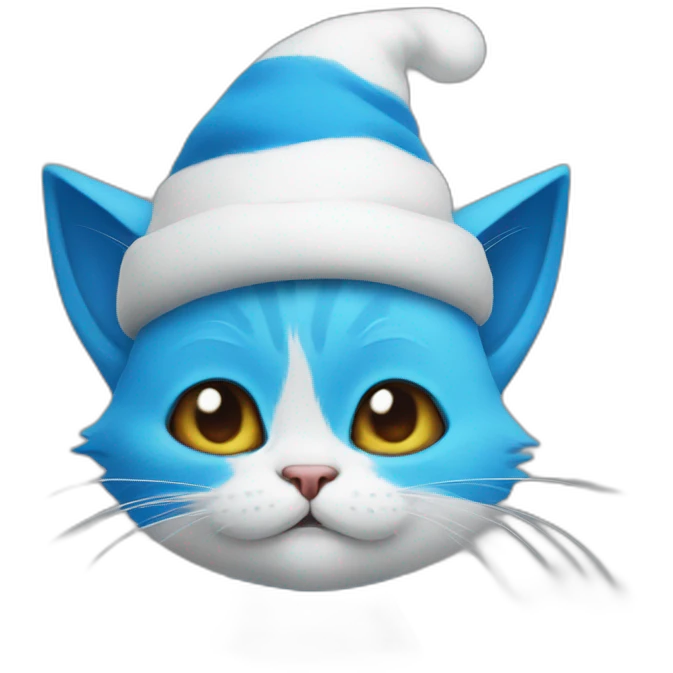 Smurfcat meme emoji