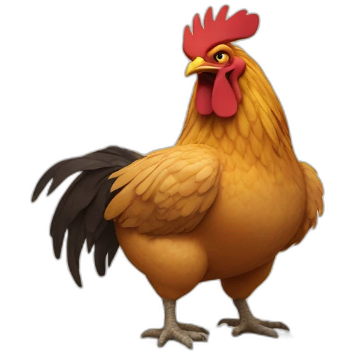 chicken boxing with pumba from the film the lion king emoji