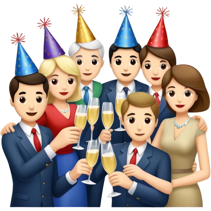 VE Day celebration  emoji