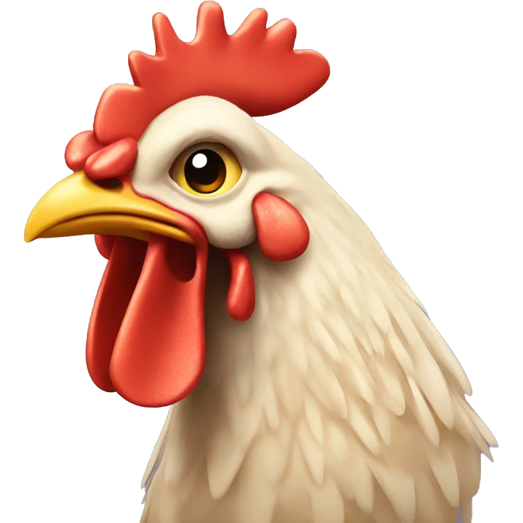 chicken wearing sumbrero emoji