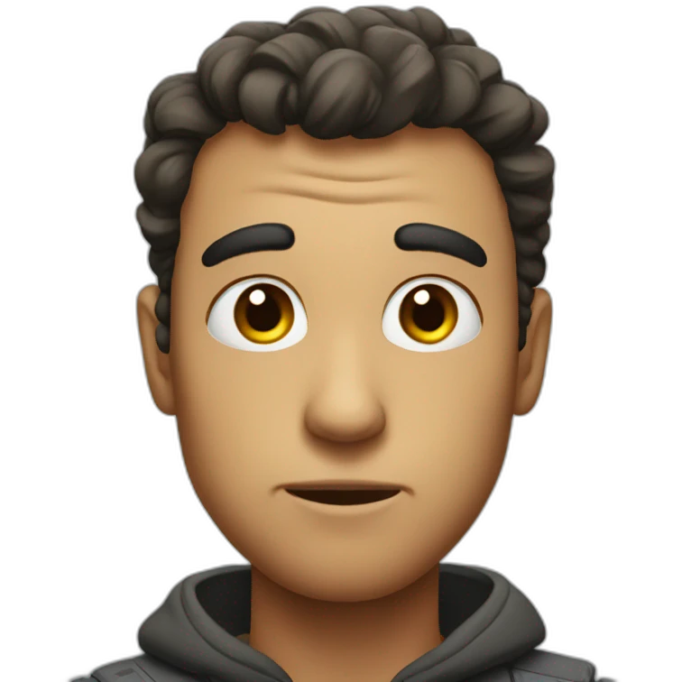 Bombastic side eye emoji