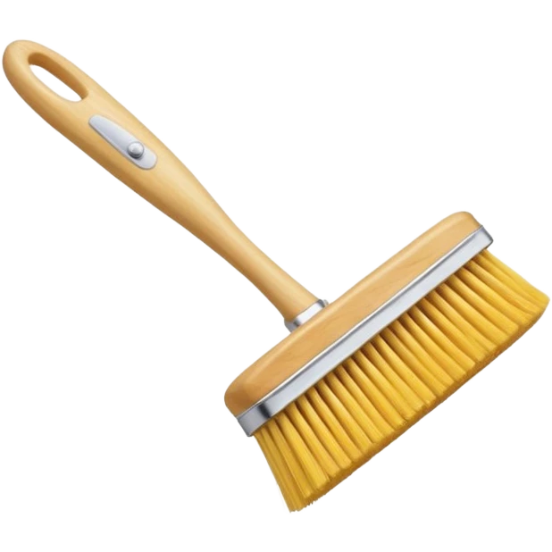 scrub brush, simple, clear, no text emoji