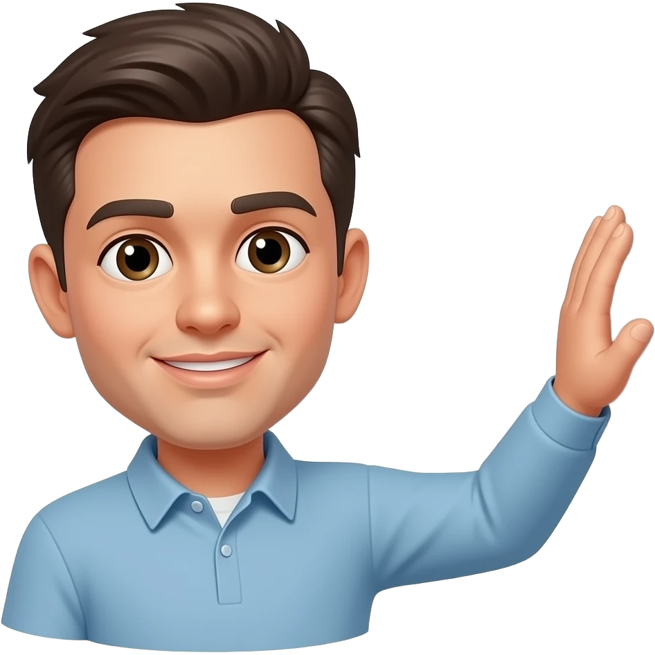 Make an animated emoji of someone touching walls. So they touch the right side of the wall with their right hand and touch the left side with their left hand emoji