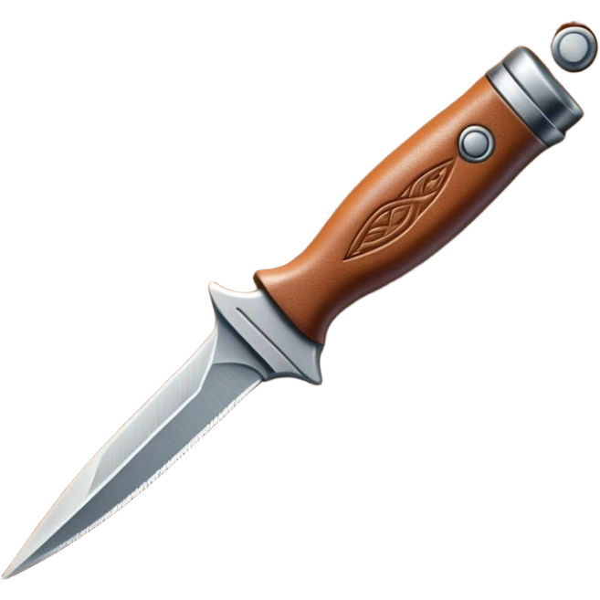 Leatherworking icon, big piece of raw leather with started engraving, engraving tool or chisel, stamp and press, textured surface, minimalistic style, clean lines, transparent background. emoji