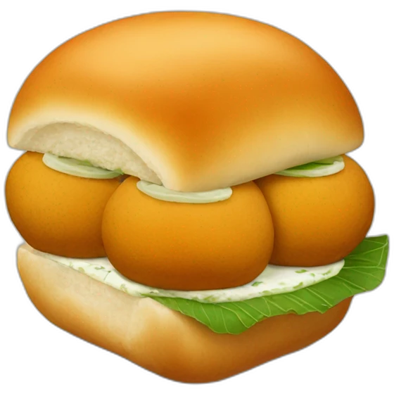 vada pav indian dish emoji