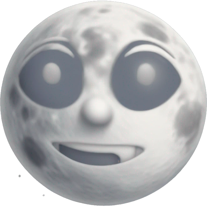 Moon emoji