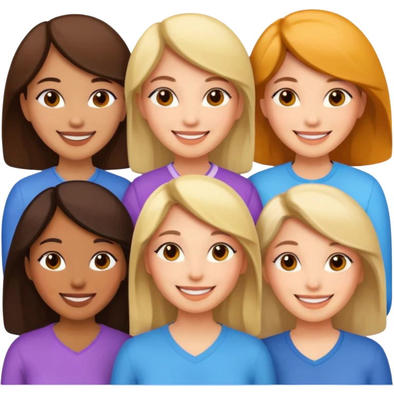 Amigas emoji