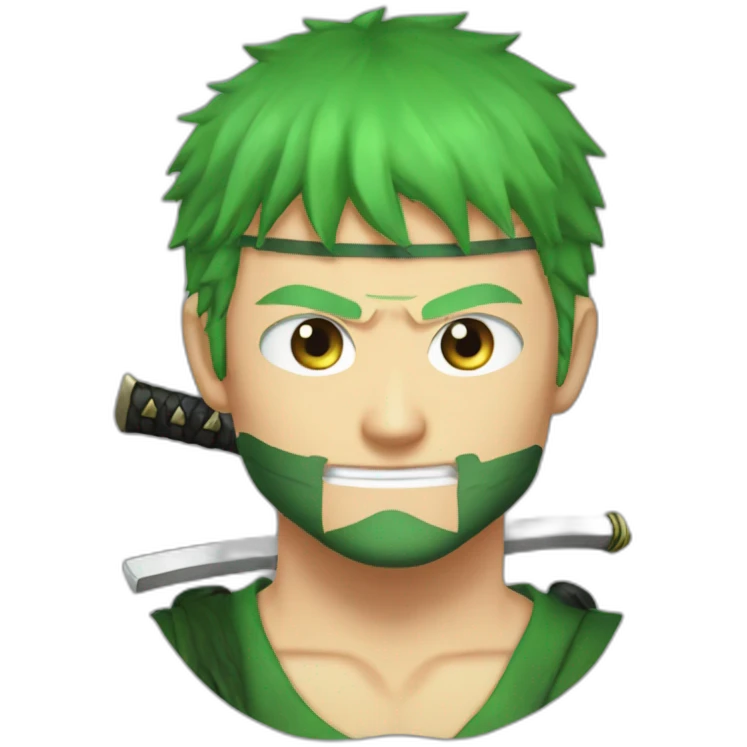 roronoa zoro emoji