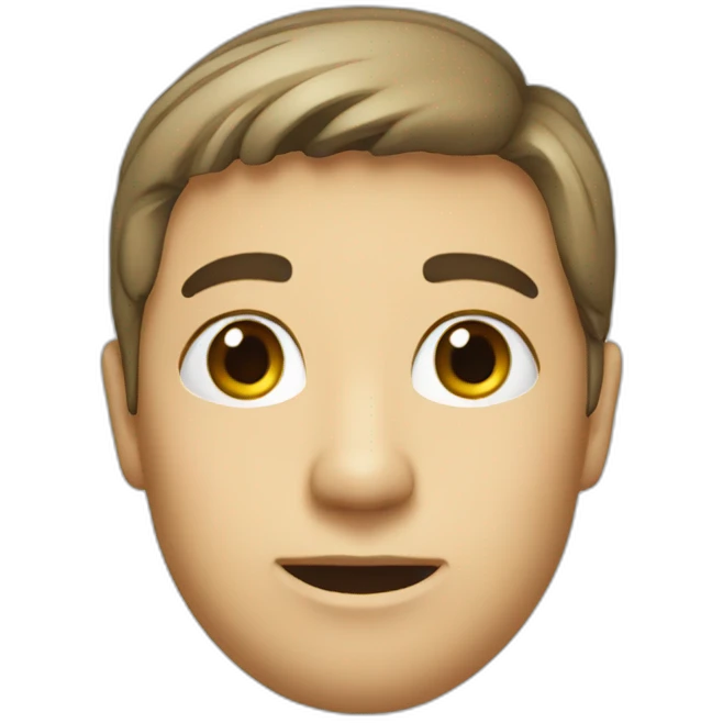 Visage secy emoji