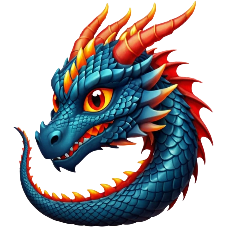 Dragón de la irá  emoji