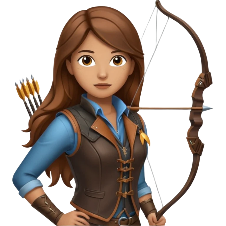 archer woman emoji