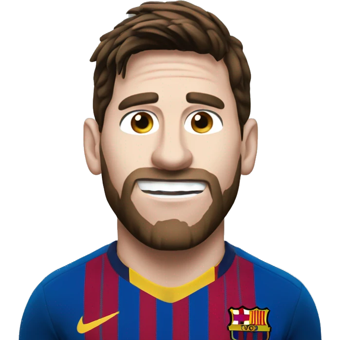 Messi scored goal emoji
