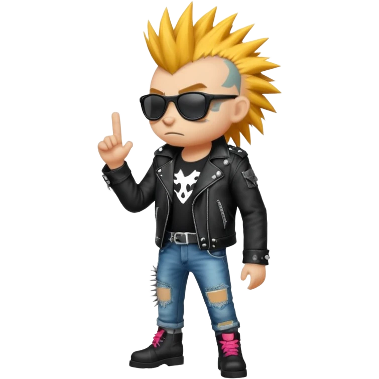 punk musician animal emoji