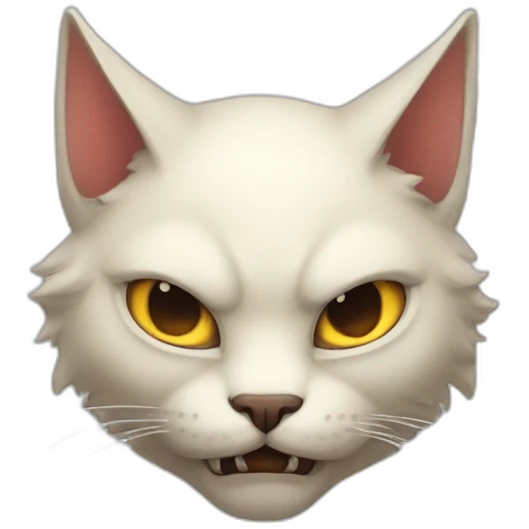 Cat demon emoji