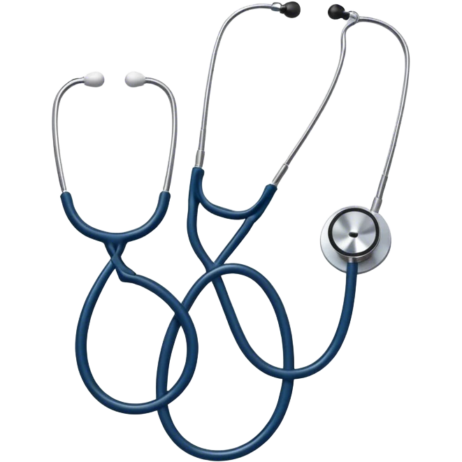 checkmark formed by a stethoscope emoji