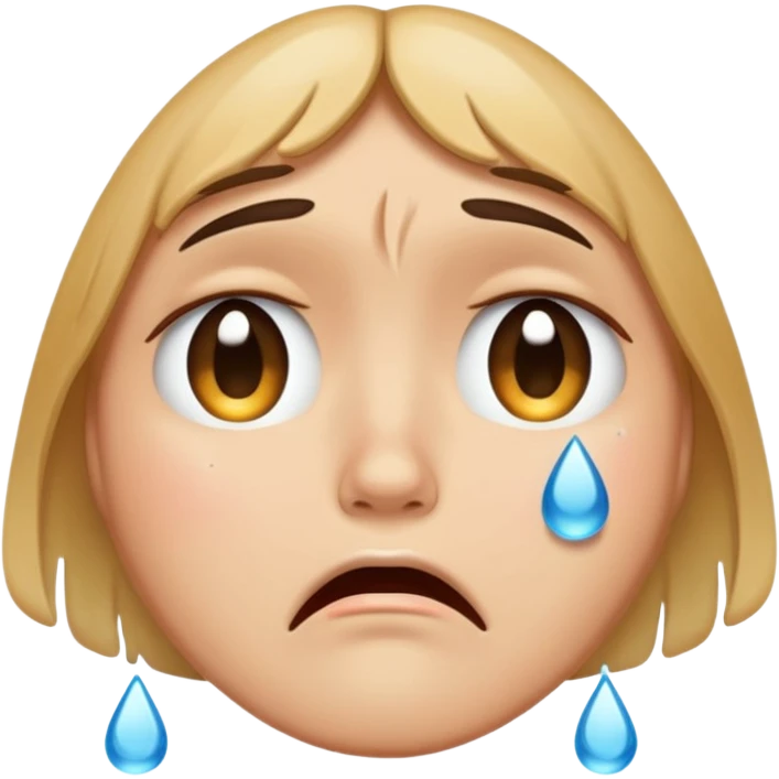 crying face emoji emoji