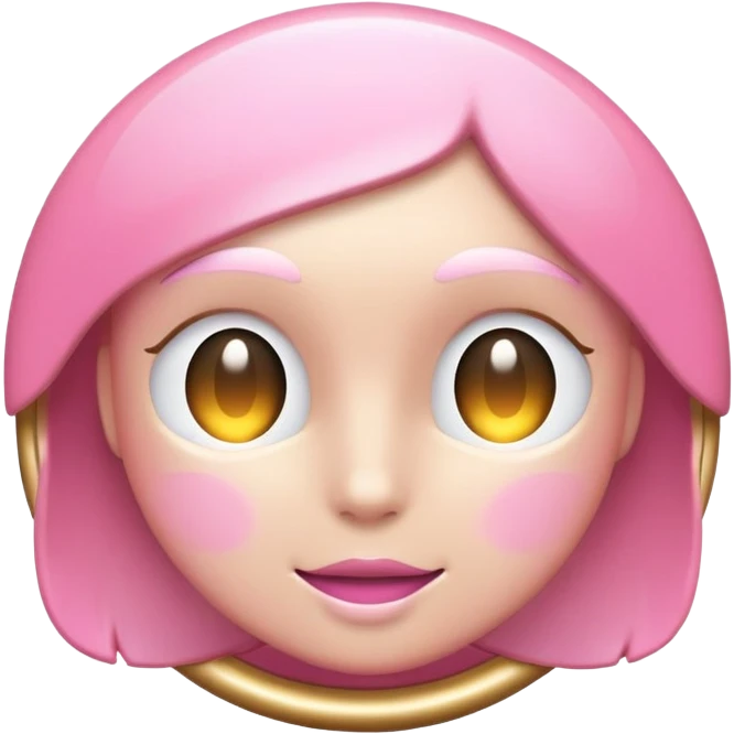 pink gold emoji