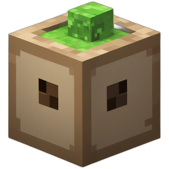 Minecraft block de dirt emoji